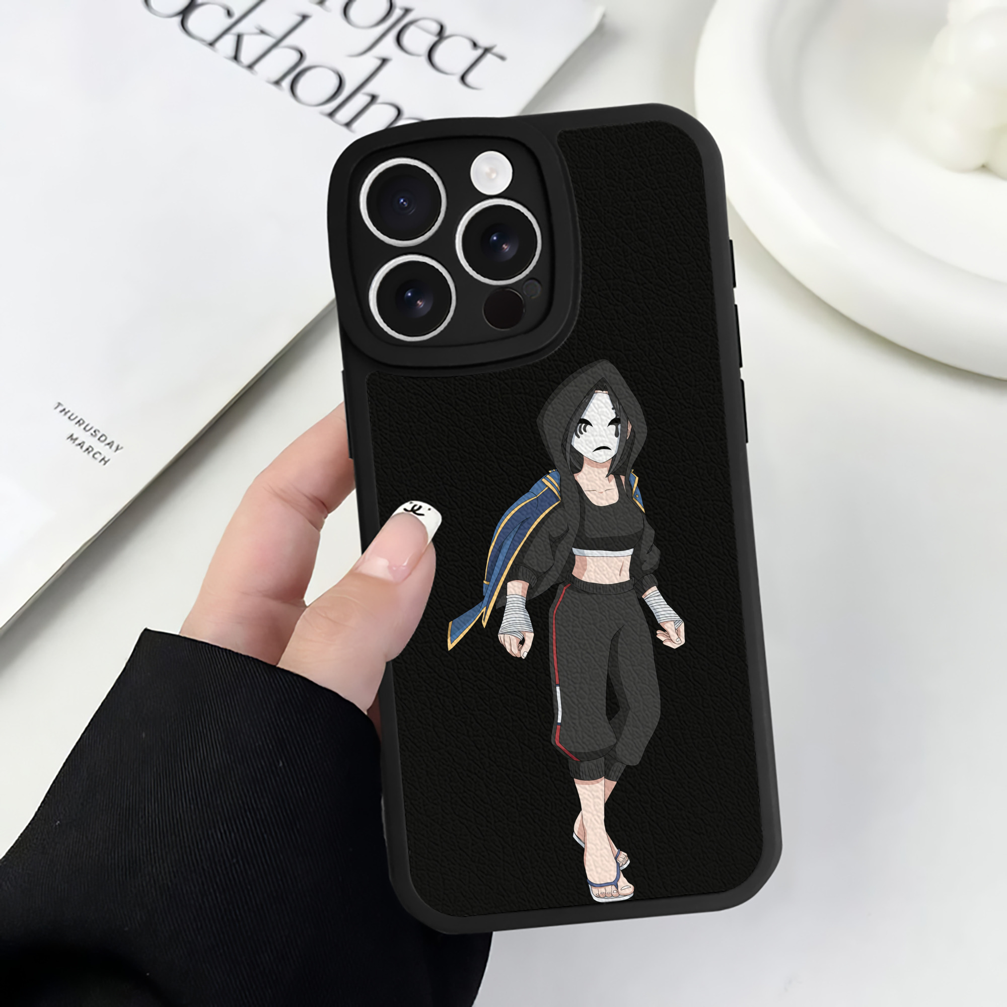 （画像用） 東京リベンジャーズ Tokyo Revengers 【iPhone 16シリーズ対応】シリコンスマホケース（レザー調） 材質：シリコン